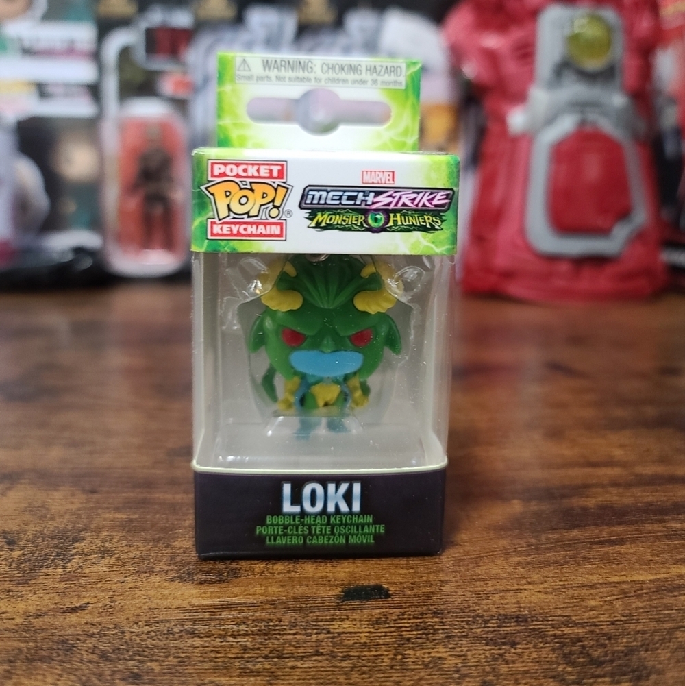 Brand New Funko Pocket Pop! Loki Keychain - Picture 3 of 3